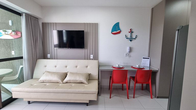 Sofisticado Studio Makia Resort- Muro Alto #212B