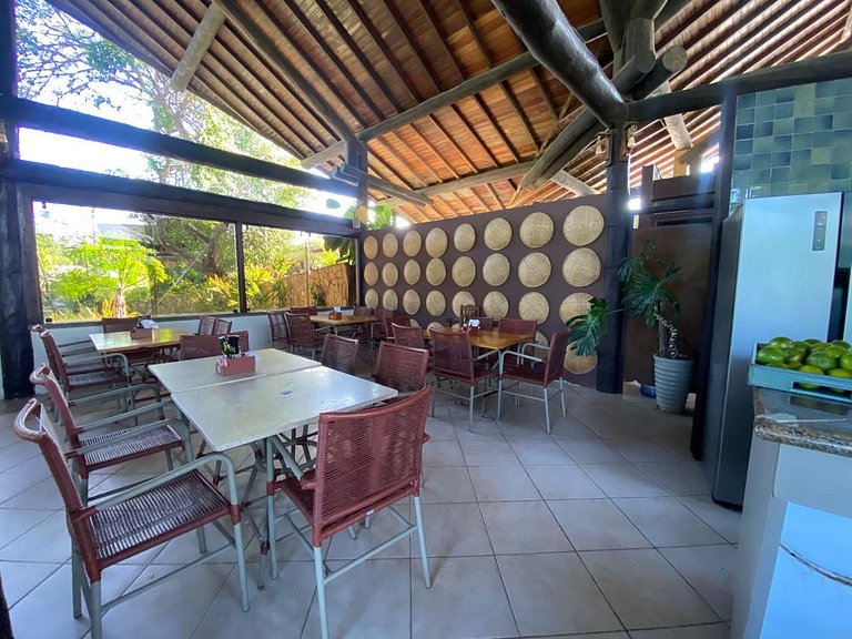 Apto 2 quart Nannai Muro Alto prox pisc naturais