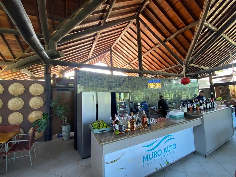 Apto 2 quart Nannai Muro Alto prox pisc naturais