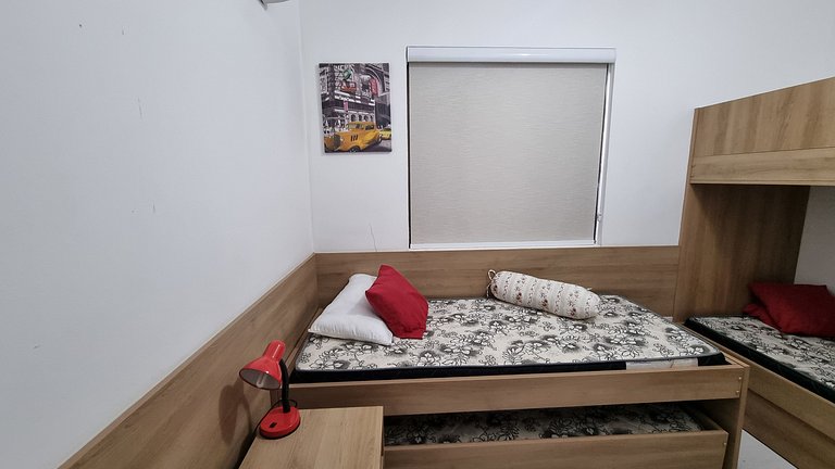 Apto 2 quart Nannai Muro Alto prox pisc naturais