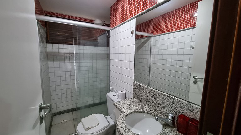 Apto 2 quart Nannai Muro Alto prox pisc naturais