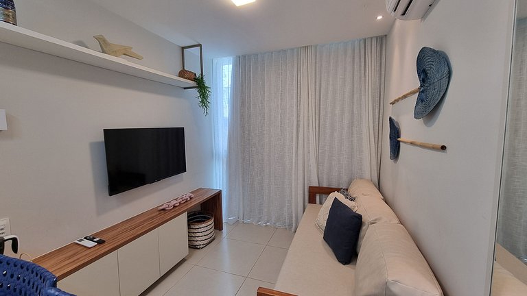 Apto 1 quarto Centro de Porto Sunny Hall