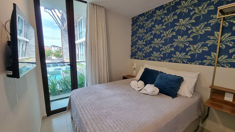Apto 1 quarto Centro de Porto Sunny Hall