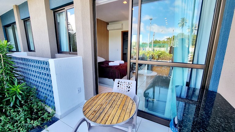 Incrivel c/vista piscina Resort-Muro Alto #008D