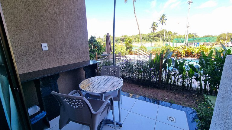 Incrivel c/vista piscina Resort-Muro Alto #008D