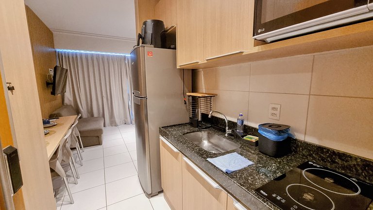 Incrivel c/vista piscina Resort-Muro Alto #008D