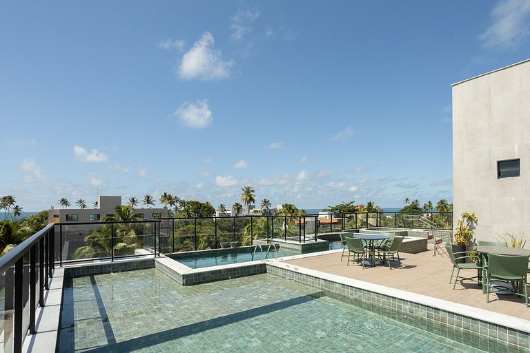 Incrível Centro 3quart, piscina priv200m praias#02