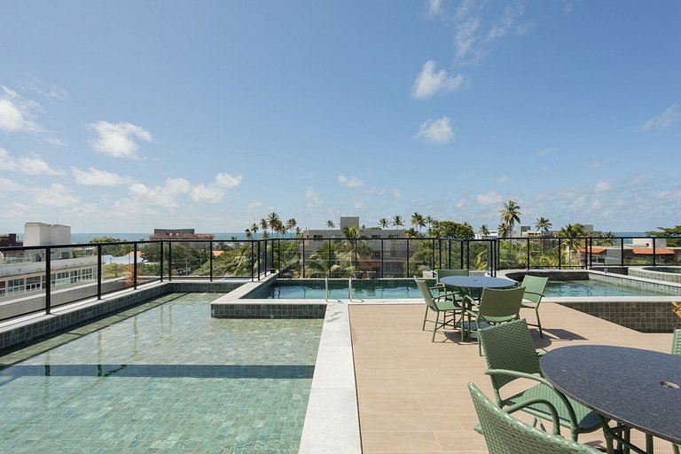 Incrível Centro 3quart, piscina priv200m praias#02