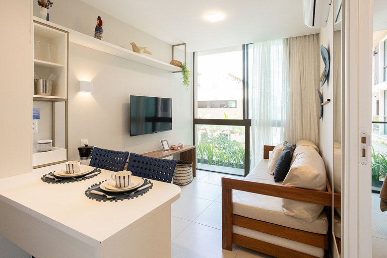 Apto1 quarto Centro Porto Sunny Resort- #113