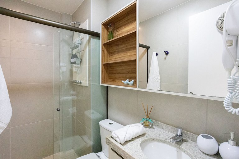 Apto1 quarto Centro Porto Sunny Resort- #113