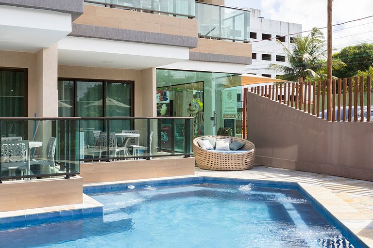 Apt Duplex c/ suite em porto de galinhas