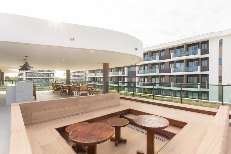Sofisticado Studio Makia Resort- Muro Alto #212B