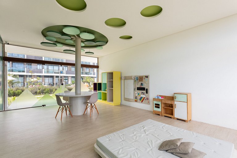 Incrivel c/vista piscina Resort-Muro Alto #008D