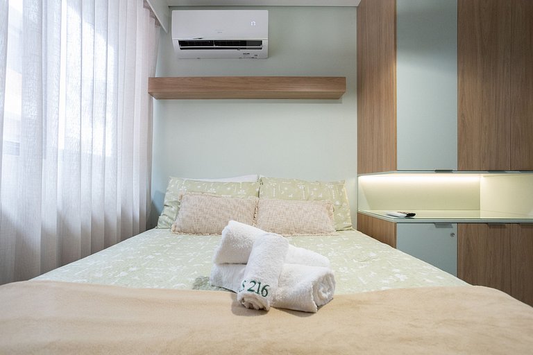 Apto LUXO Mar de Campas-poucos passos da Praia#216