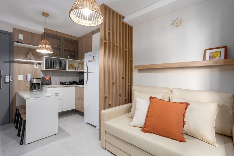 Apto LUXO Mar de Campas-poucos passos da Praia#216