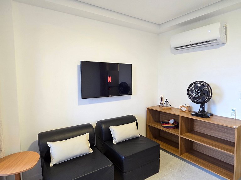 Incrivel 1quarto c/varanda 50m praia carneiros#203