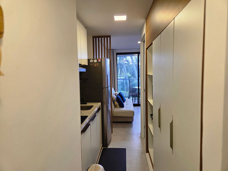 Incrivel 1quarto c/varanda 50m praia carneiros#203