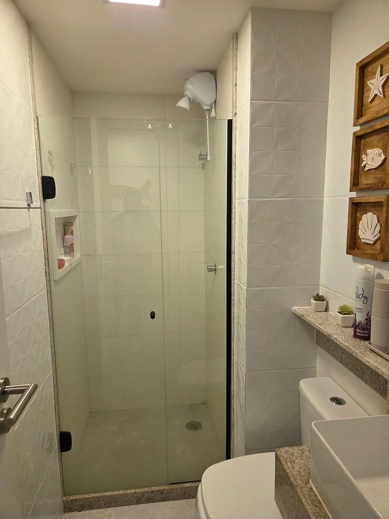 Incrivel 1quarto c/varanda 50m praia carneiros#203