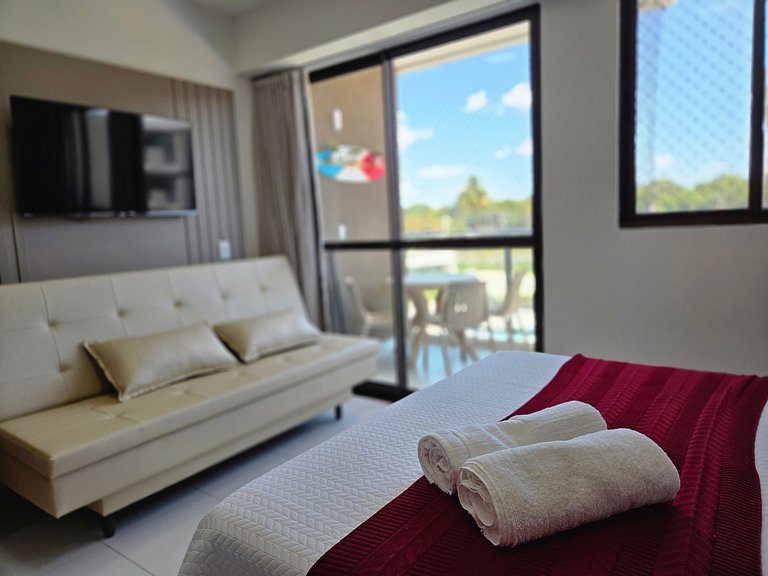 Sofisticado Studio Makia Resort- Muro Alto #212B