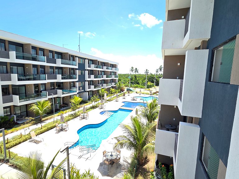 Sofisticado Studio Makia Resort- Muro Alto #212B