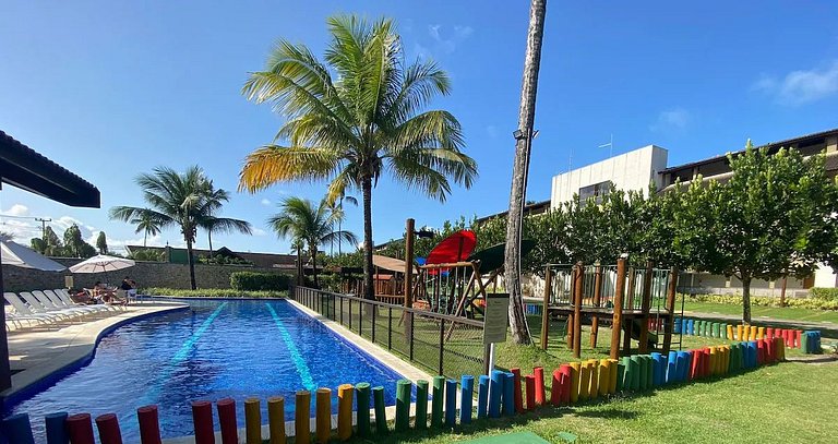 Paraíso Muro Alto 2Quart vista Pisc Incrível #105G