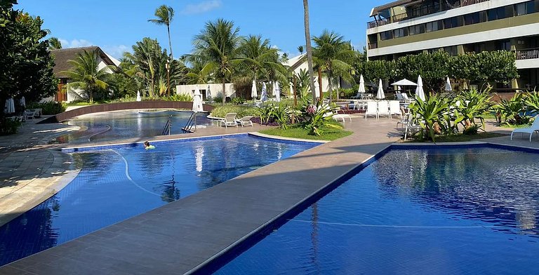 Paraíso Muro Alto 2Quart vista Pisc Incrível #105G