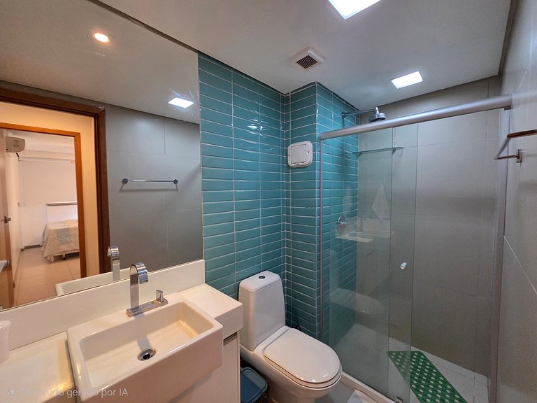 Paraíso Muro Alto 2Quart vista Pisc Incrível #105G