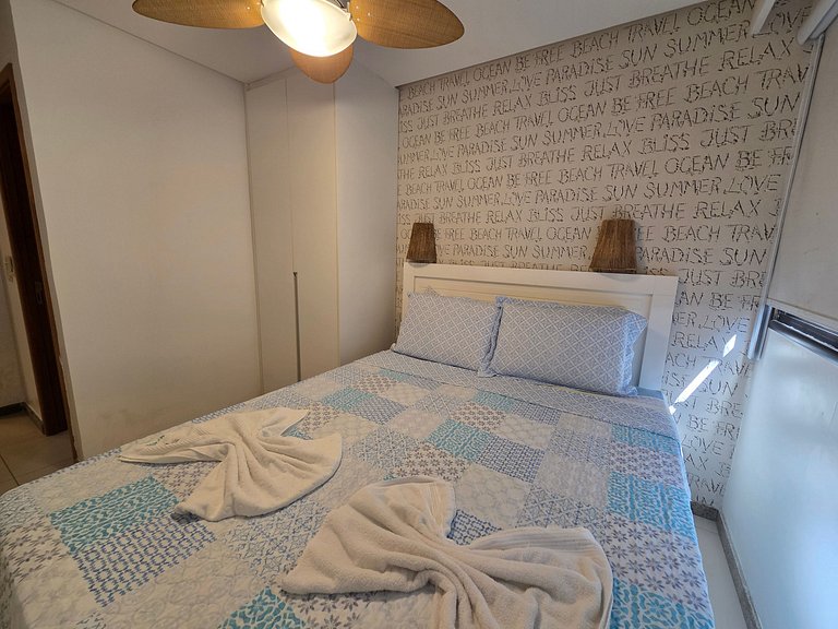 Paraíso Muro Alto 2Quart vista Pisc Incrível #105G