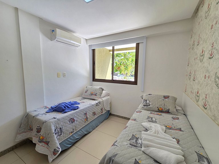 Paraíso Muro Alto 2Quart vista Pisc Incrível #105G