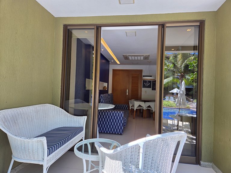 Paraíso Muro Alto 2Quart vista Pisc Incrível #105G