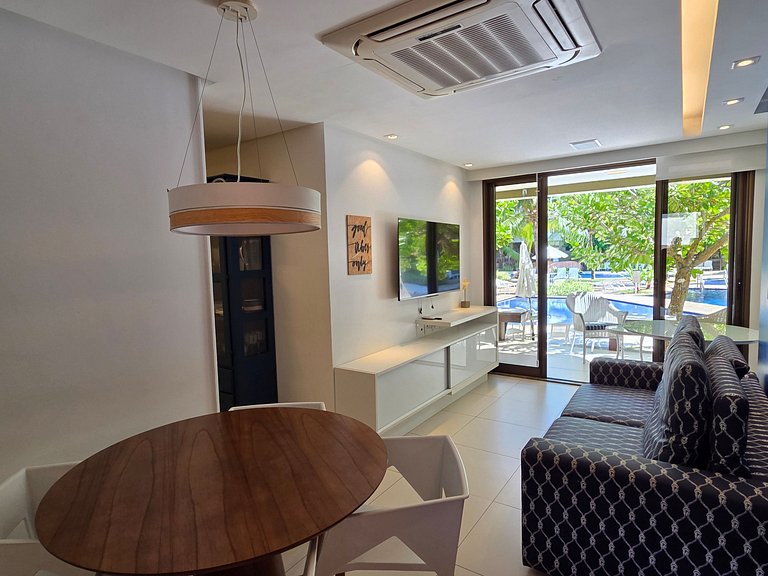 Paraíso Muro Alto 2Quart vista Pisc Incrível #105G