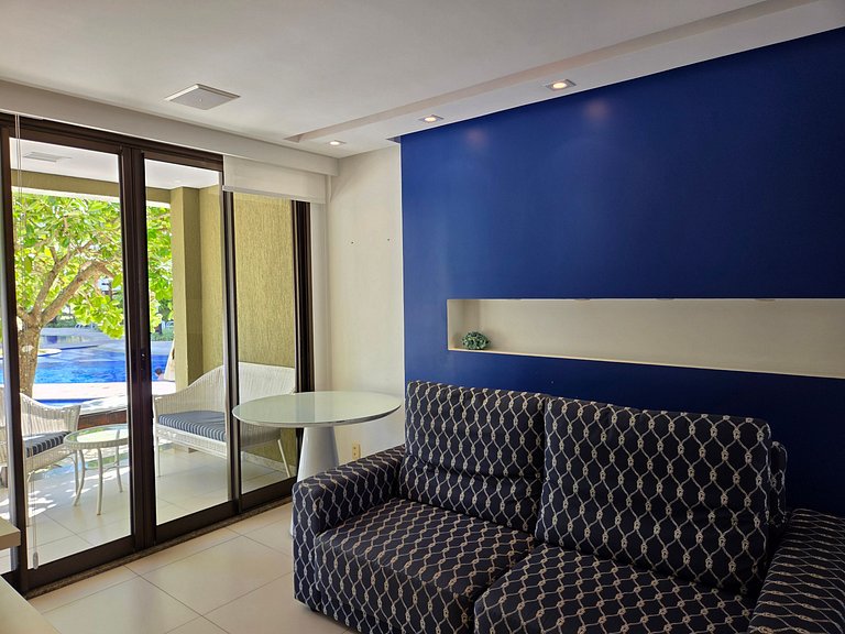 Paraíso Muro Alto 2Quart vista Pisc Incrível #105G