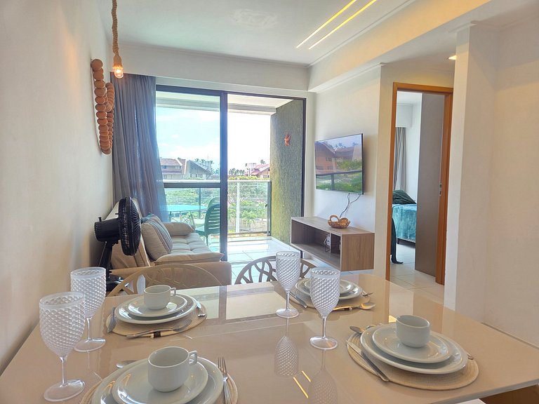 Incrível moderno Resort Muro Alto 2 Quartos #302A