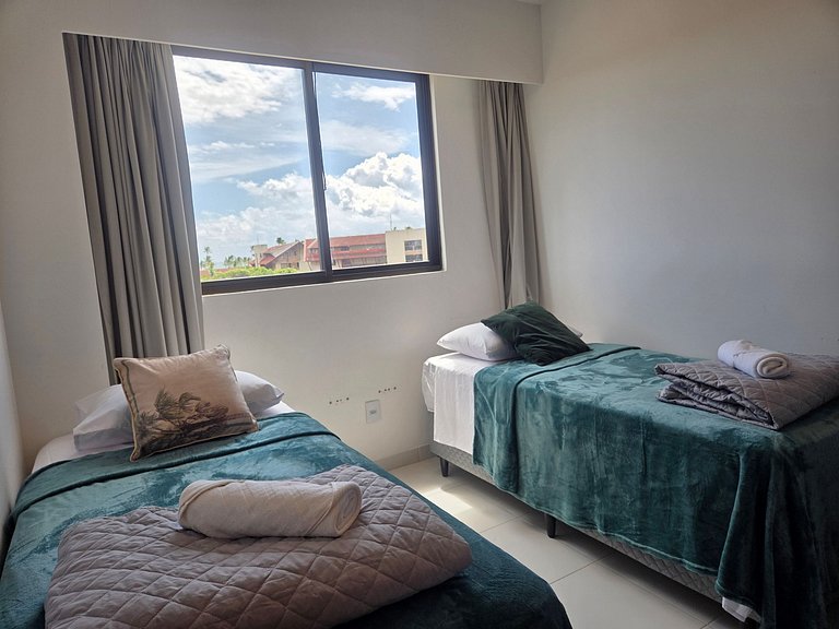 Incrível moderno Resort Muro Alto 2 Quartos #302A