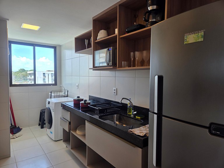 Incrível moderno Resort Muro Alto 2 Quartos #302A