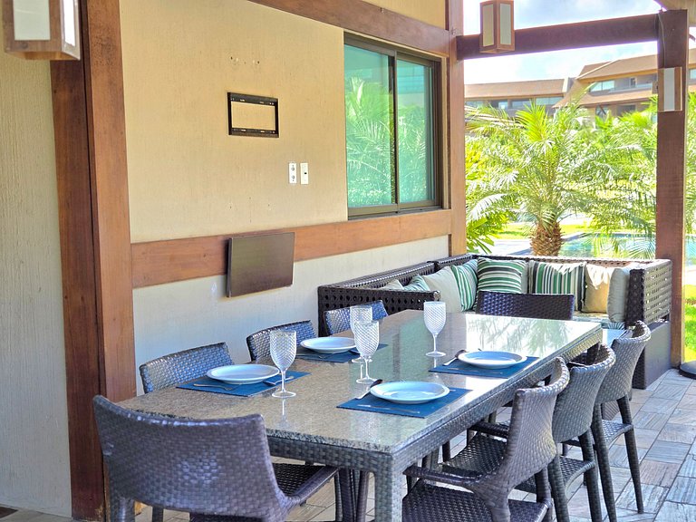 Exclusivo 4Suítes Pisc Privativa NUI Muro Alto #26