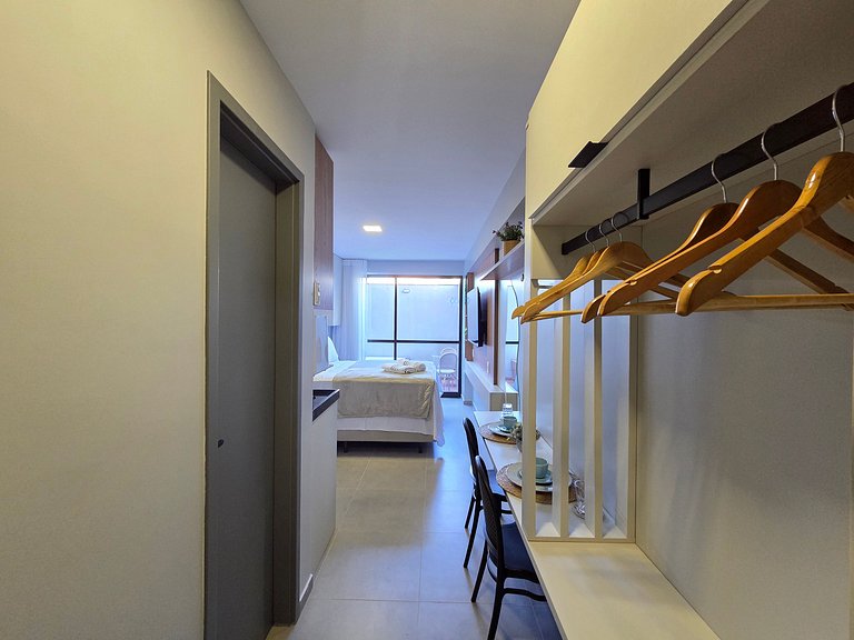 Studio c/Jacuzzi privativa no coração de Porto#05