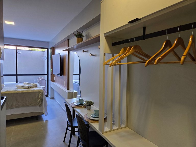 Studio c/Jacuzzi privativa no coração de Porto#05