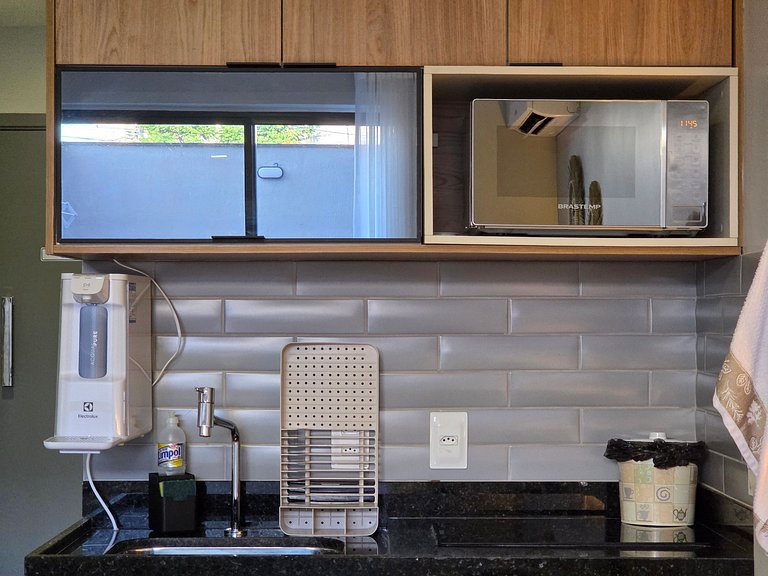 Studio c/Jacuzzi privativa no coração de Porto#05