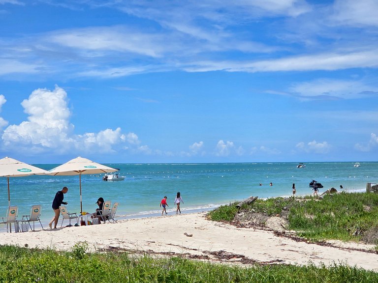 Luxo e requinte Pé na areia - Carneiros #4023