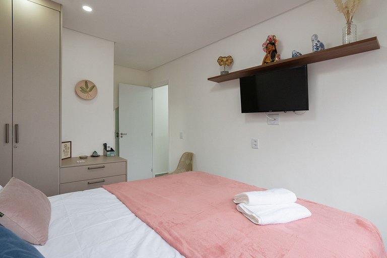 Incrível Centro 3quart, piscina priv200m praias#02