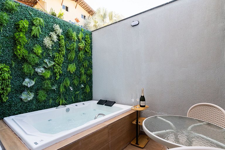 Studio c/Jacuzzi privativa no coração de Porto#05