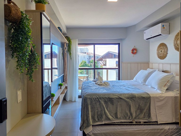 LUXO c/ varanda vista Mar no coração de Porto #304