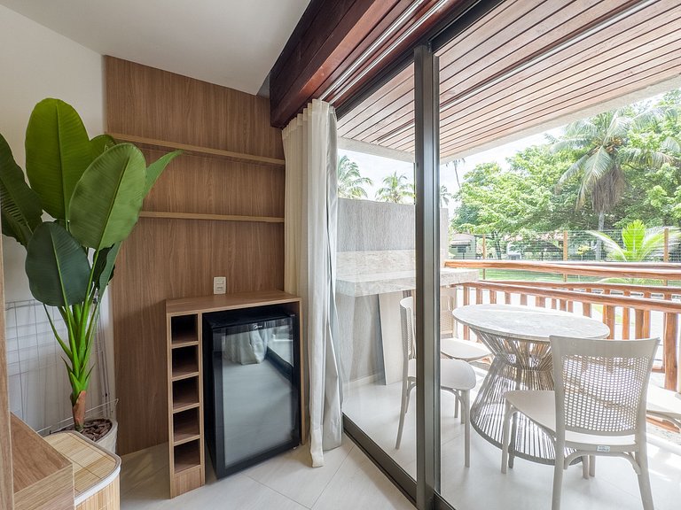 Studio completo pé na areia - Carneiros #4015