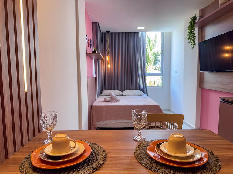 Studio Premium em Porto de Galinhas centro #201