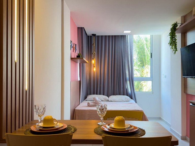 Studio Premium em Porto de Galinhas centro #201