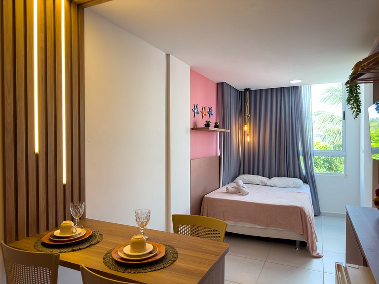 Studio Premium em Porto de Galinhas centro #201