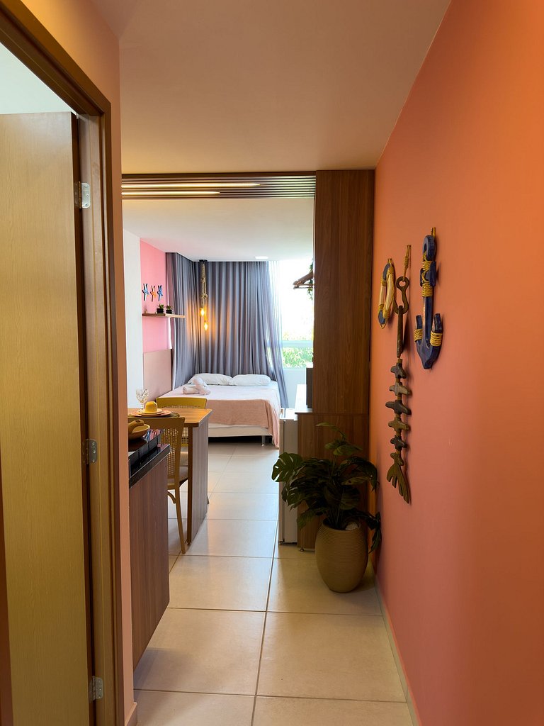 Studio Premium em Porto de Galinhas centro #201