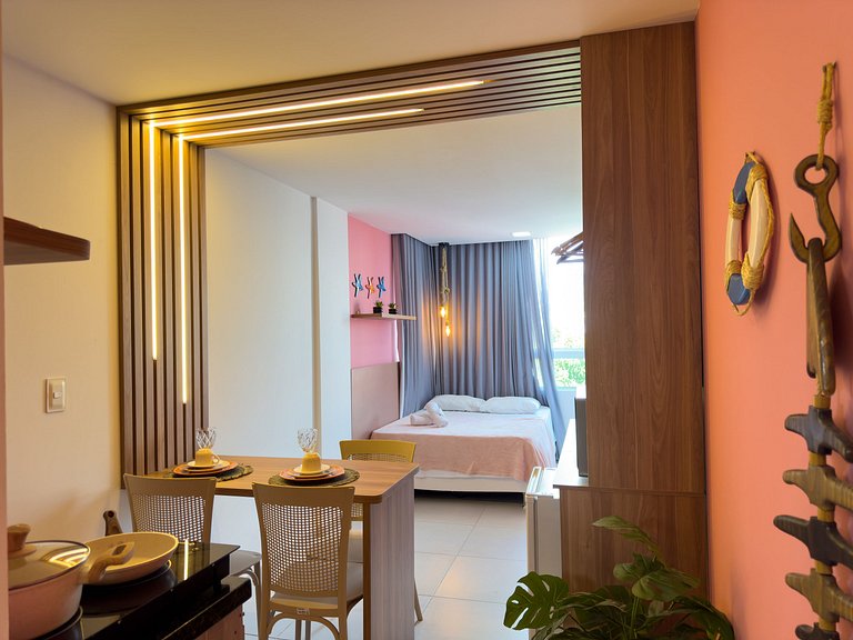 Studio Premium em Porto de Galinhas centro #201