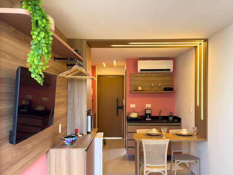 Studio Premium em Porto de Galinhas centro #201